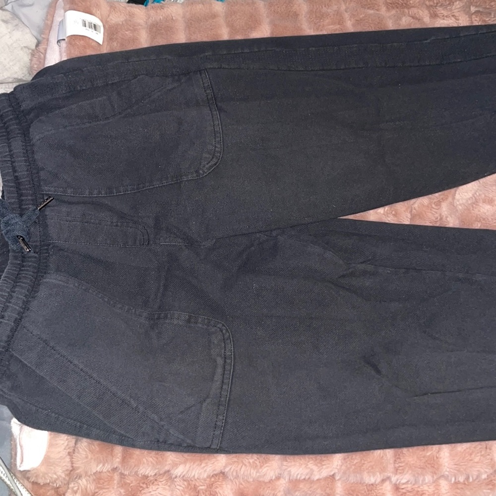 Black joggers